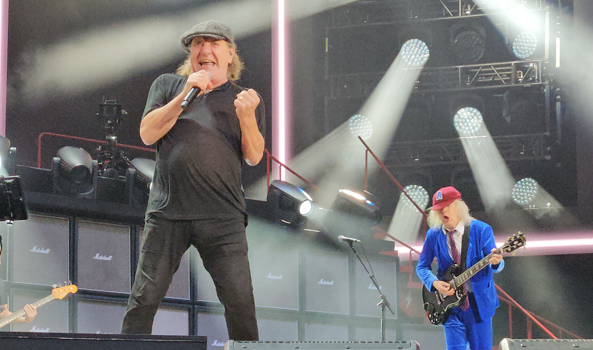 Brian Johnson & Agnus Young